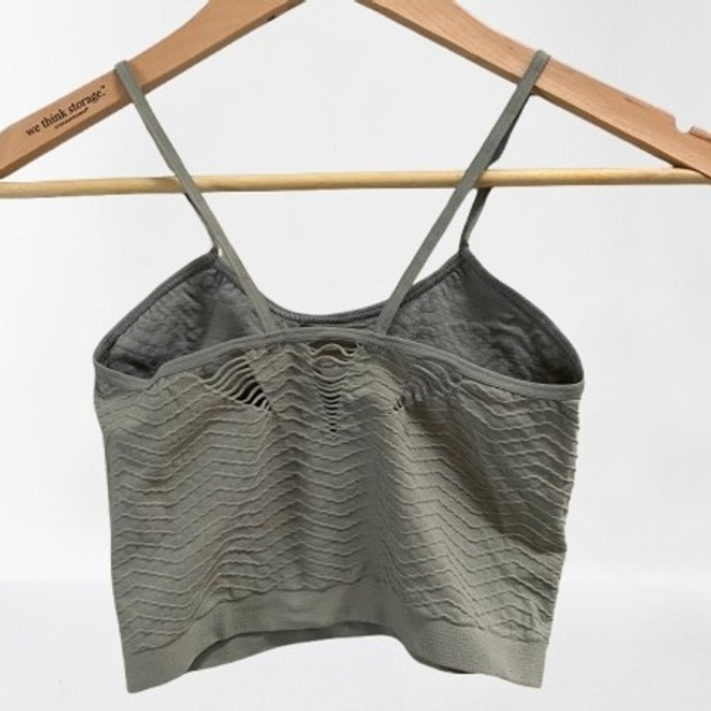 BKE Free People Laser Cut Bralette in Wrought Iron NEW XS/S - Picture 4 of 4
